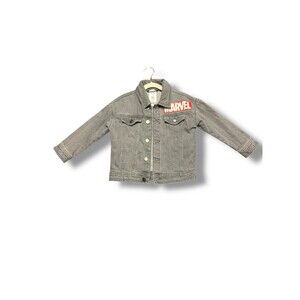 Marvel | Denim Graphic Jacket | 4T